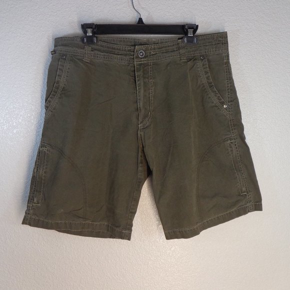 Kuhl Shorts Kuhl Born In The Mountains Hiking Rock Climbing Shorts Vintage Patina Size 34